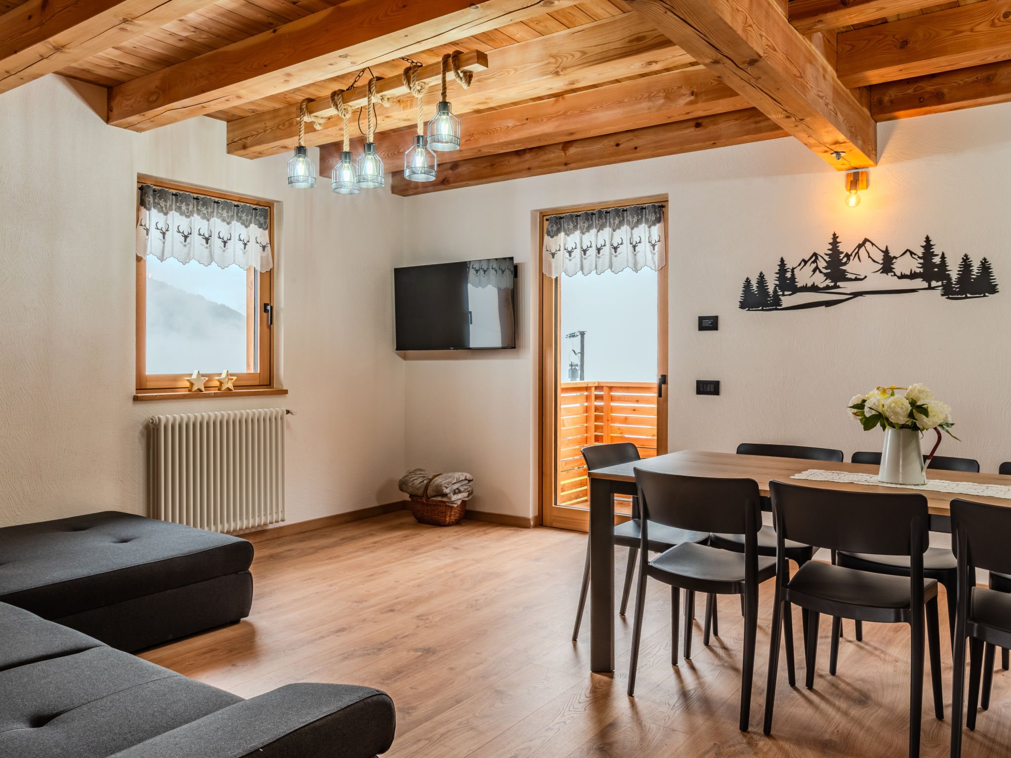 Casa del Larice-Drinnen