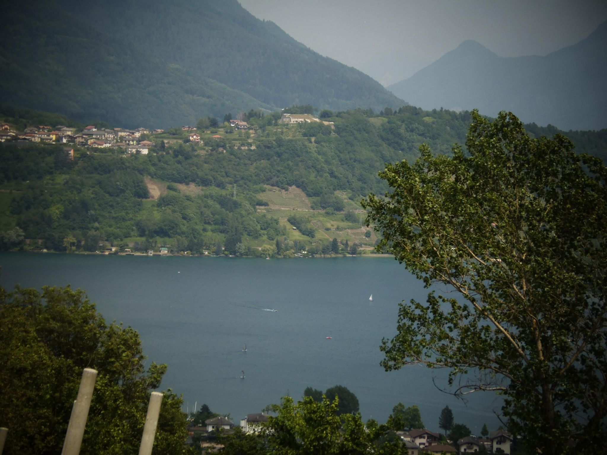 Wohnung in Campregheri mit Terrasse - Buiten