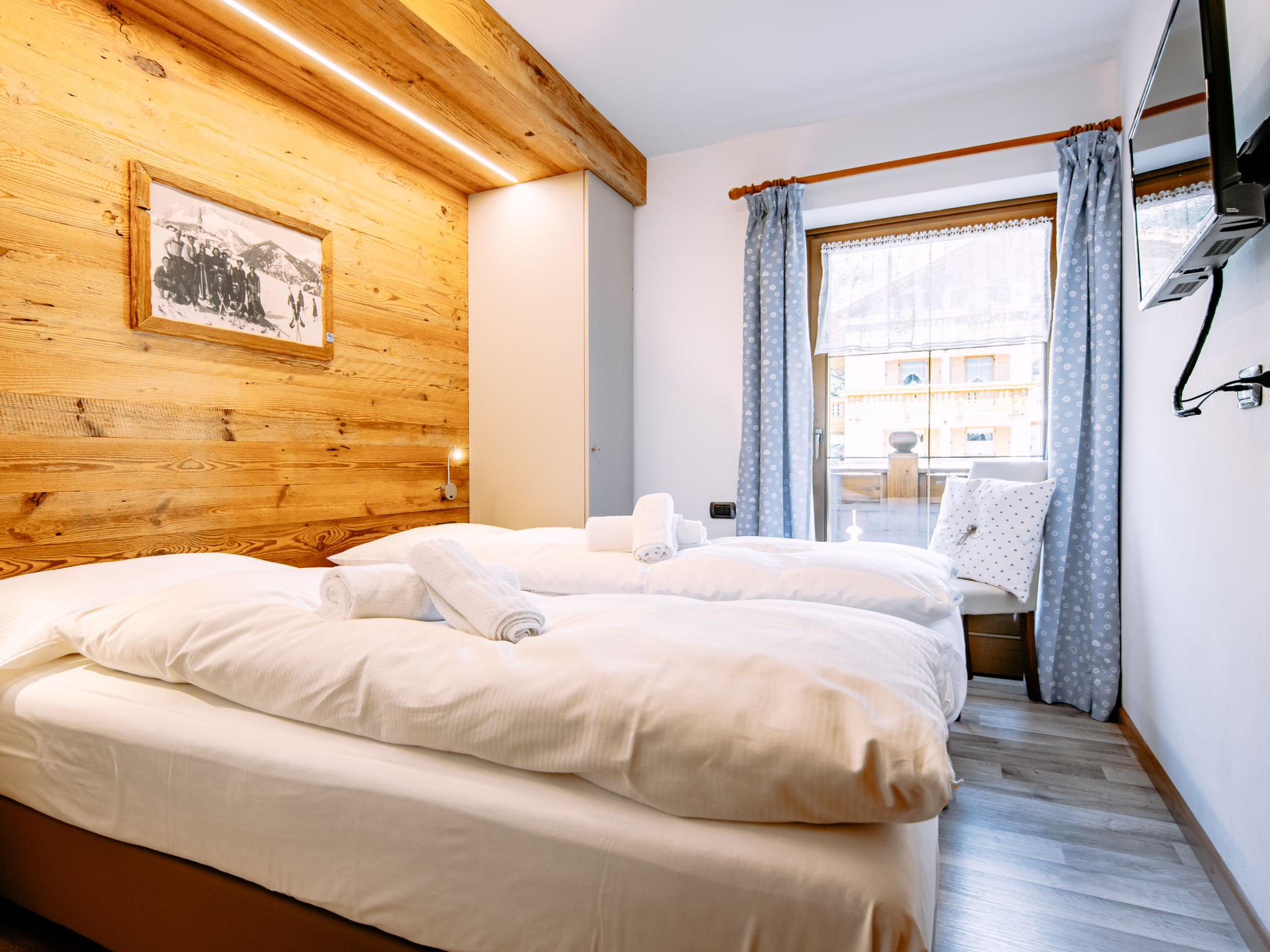 Ruim appartement voor 8 in Soraga di Fassa, vlakbij centrum en skibus - foto 12