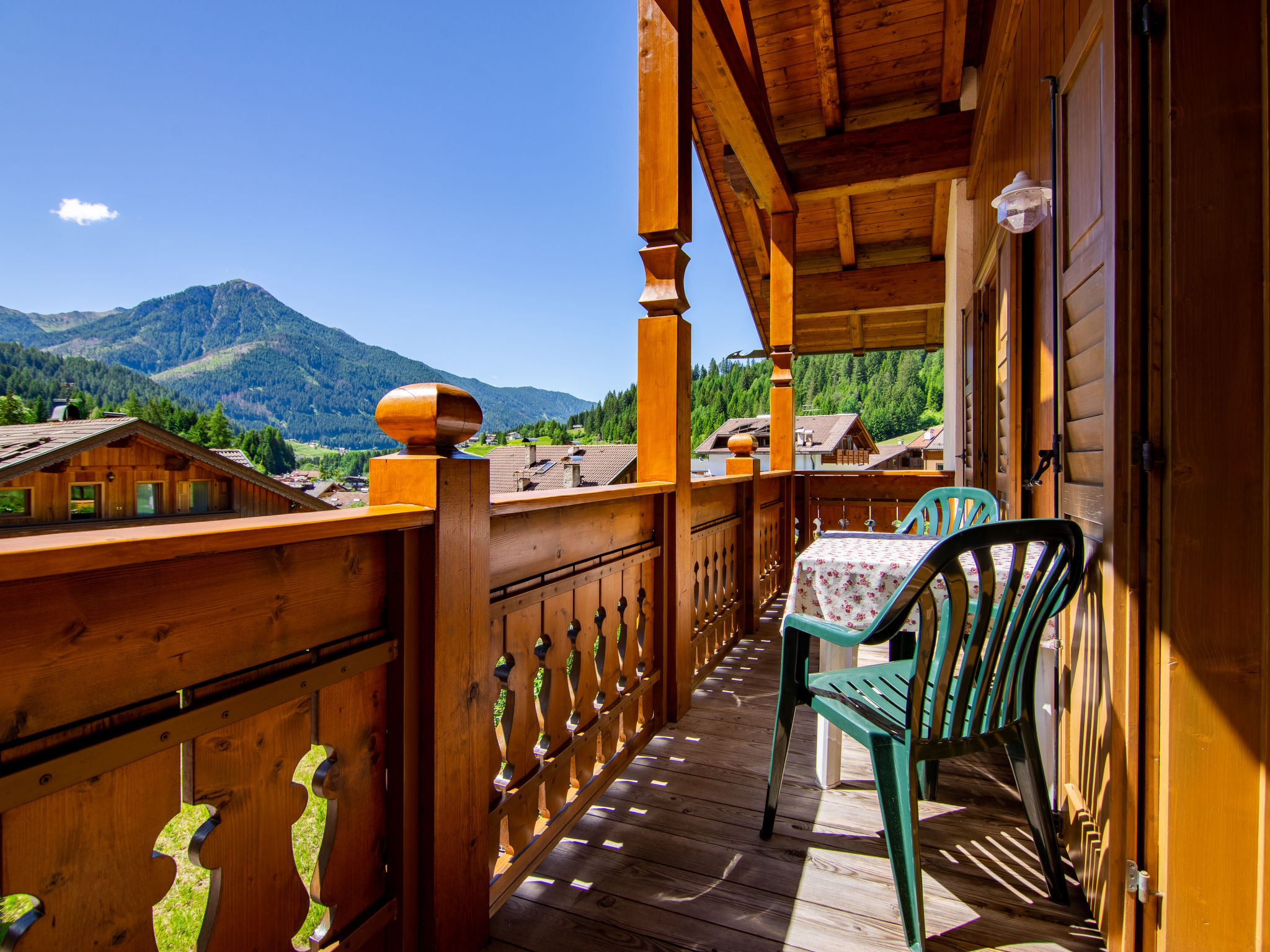 Ruim appartement voor 8 in Soraga di Fassa, vlakbij centrum en skibus - foto 22