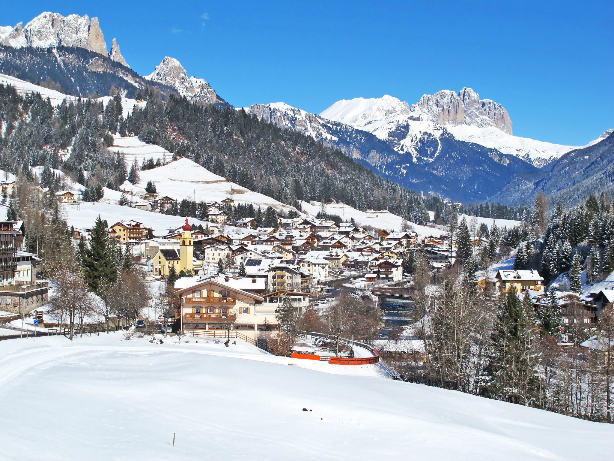 Ruim appartement voor 8 in Soraga di Fassa, vlakbij centrum en skibus - foto 36