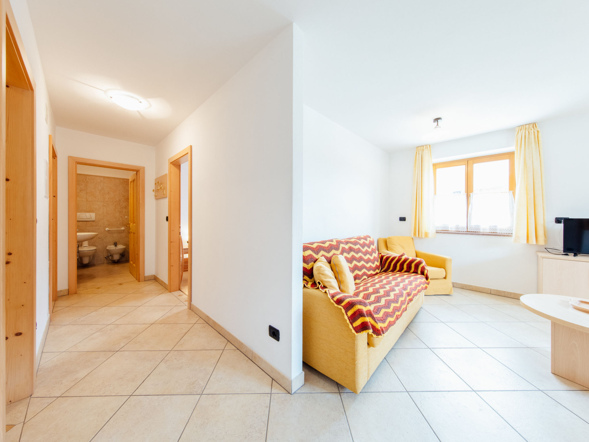Zonnig appartement voor 6 personen in Soraga di Fassa, nabij de Dolomieten - foto 6