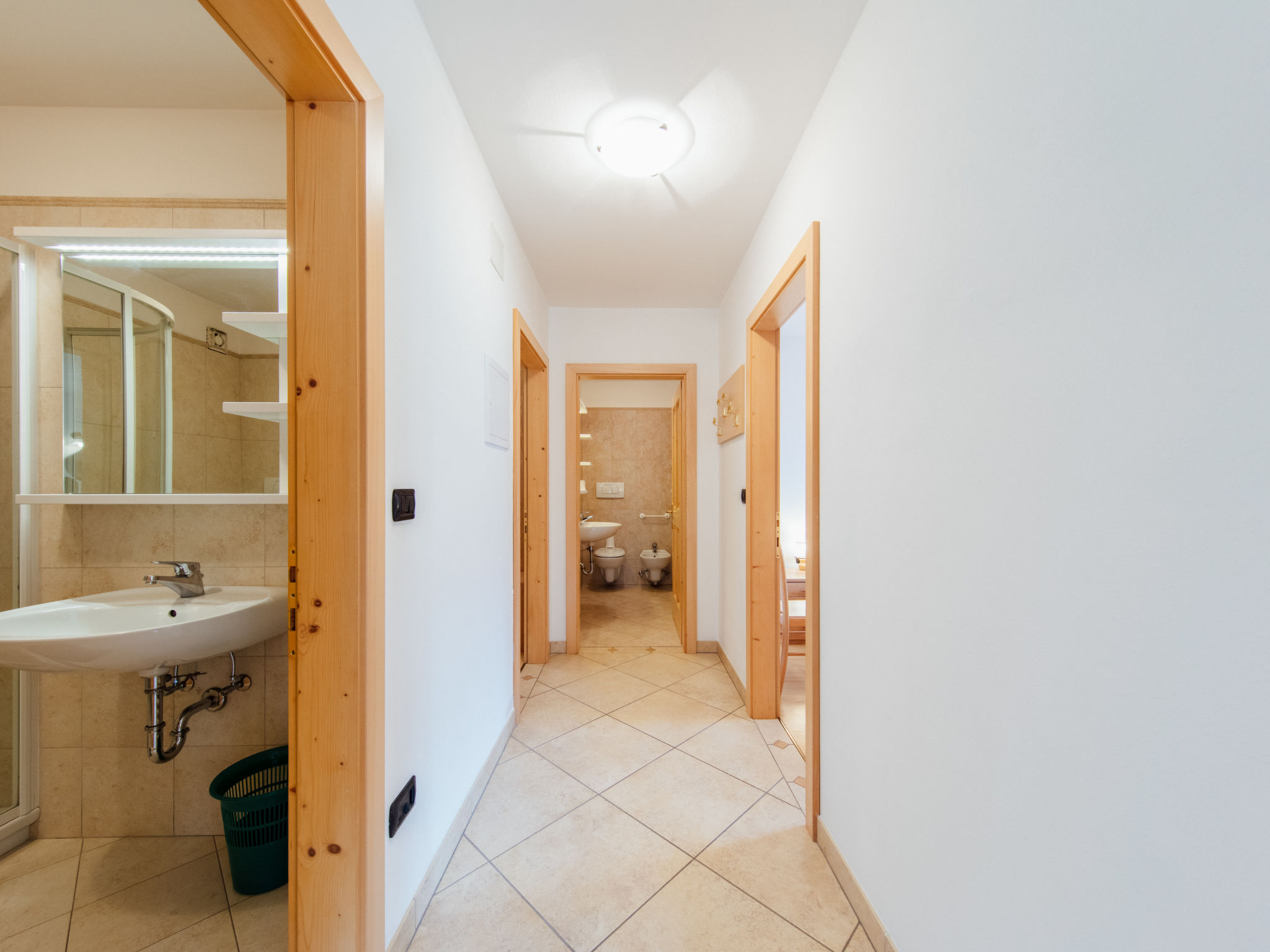 Zonnig appartement voor 6 personen in Soraga di Fassa, nabij de Dolomieten - foto 8