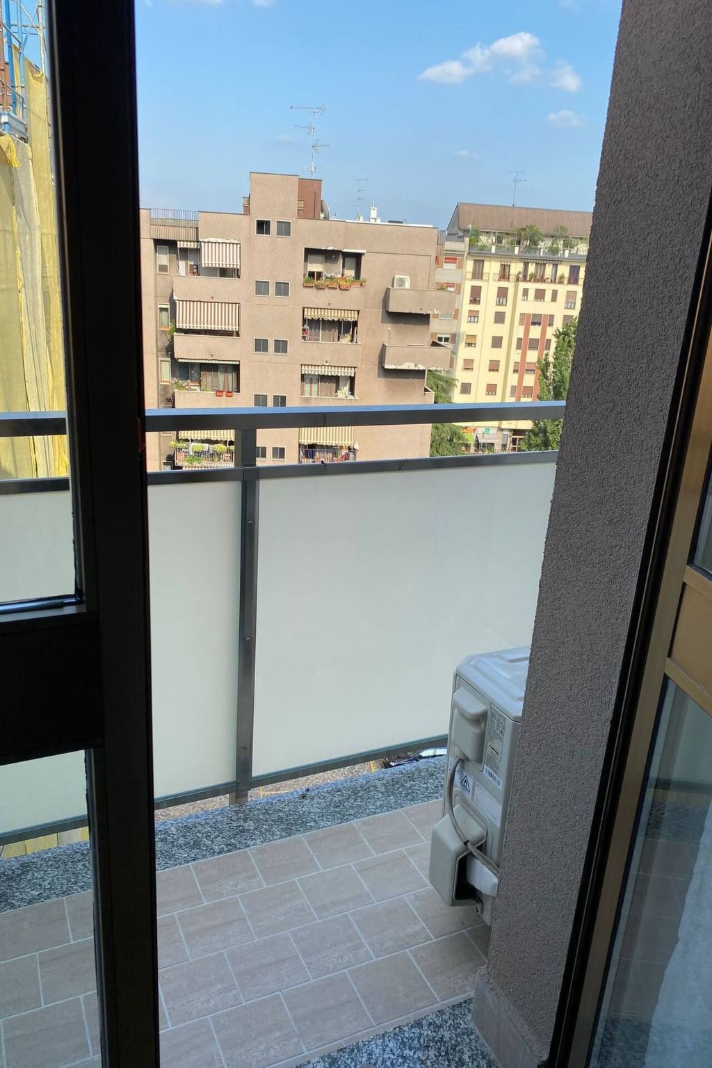 Ein-Zimmer-Wohnung 'Milan' mit Balkon-Binnen