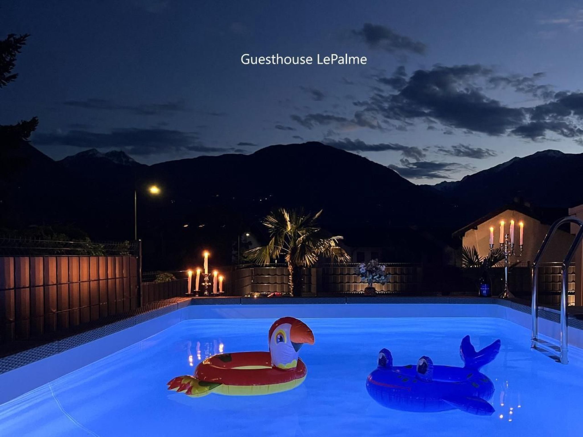 Guesthouse Le Palme-Binnen