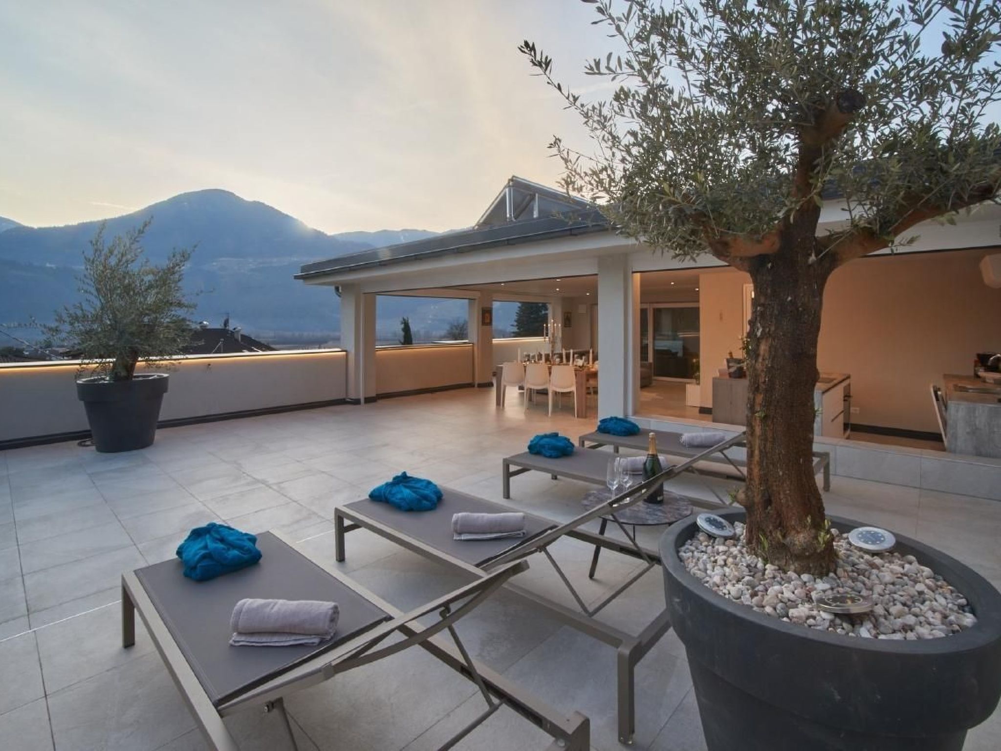 Residence Olivi - Luxury Apartment Penthouse-Binnen