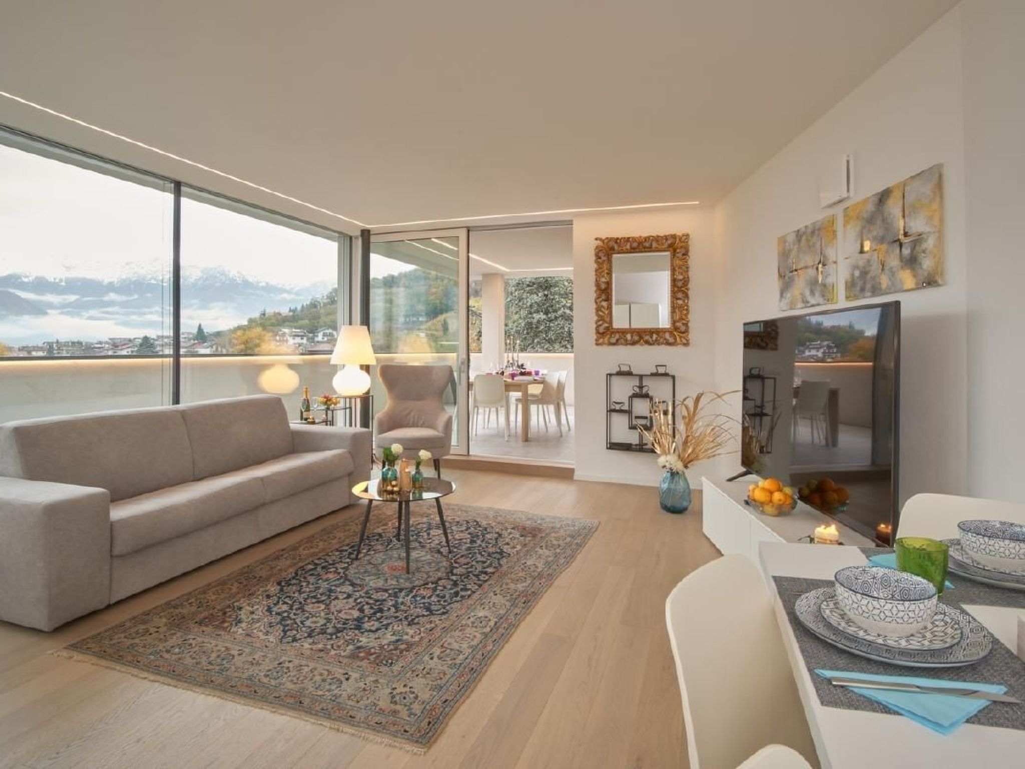 Vakantiehuis met omheinde tuin in Postal (Italië) 1 hond is welkom