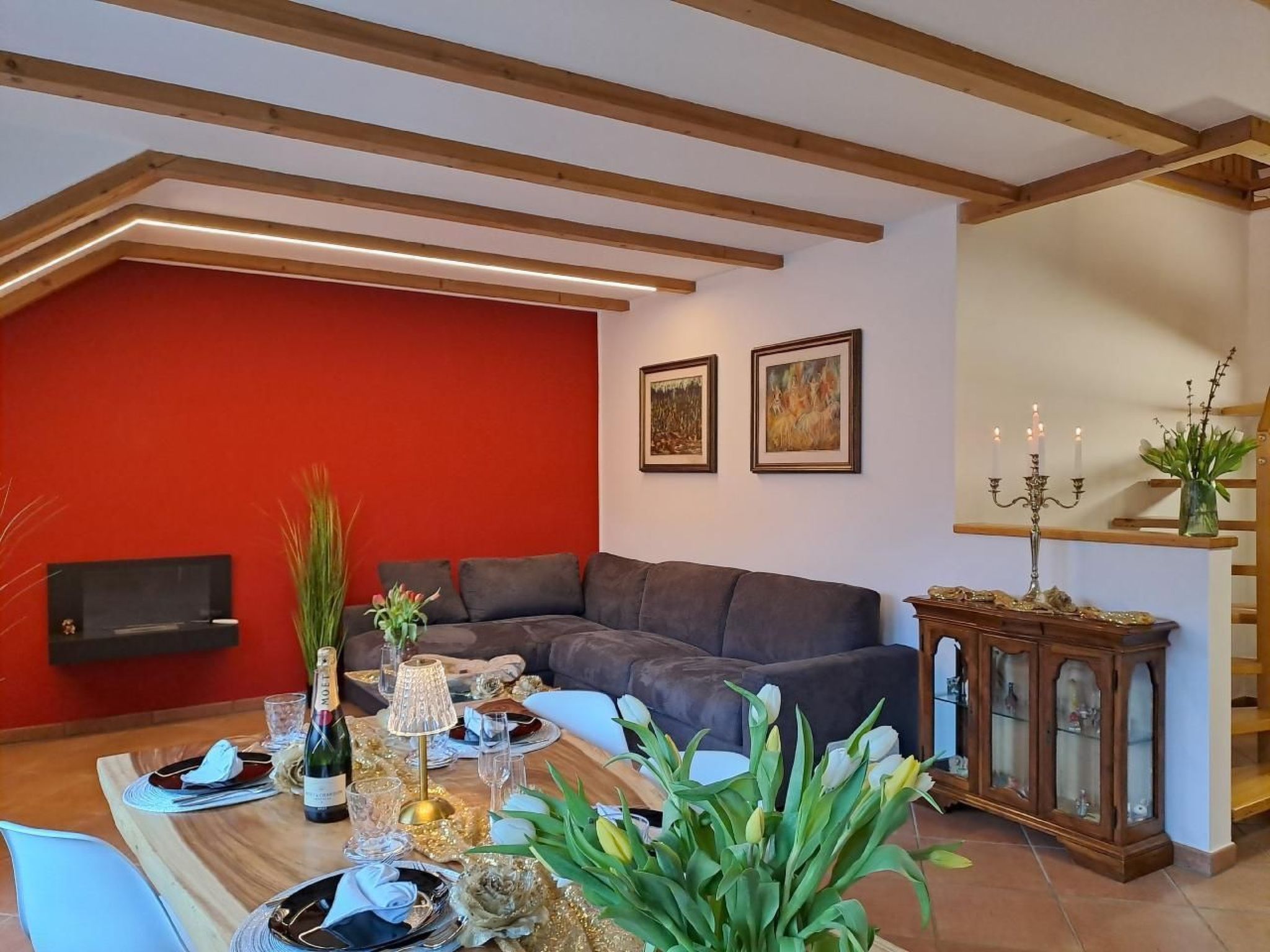 Penthouse & Wellness L'Abete-Binnen