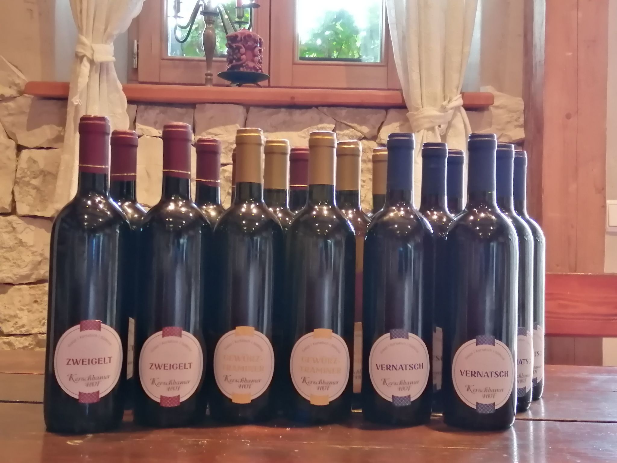 Apartment Merlot in Kurtatsch mit Panoramablick-Draußen