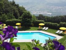 Kerschbamerhof Fewo Pink Lady mit Panoramablick