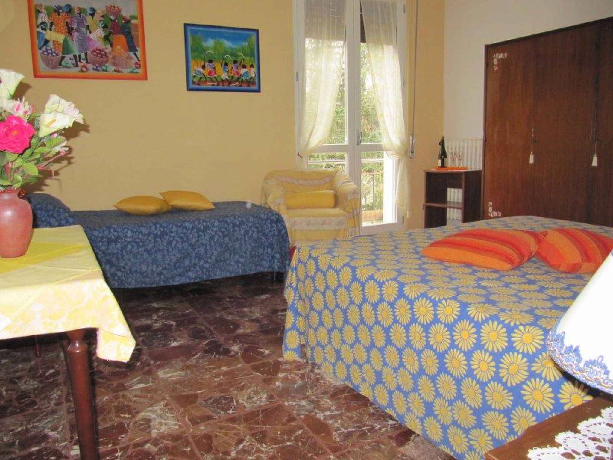 mit Balkon für 3 Personen