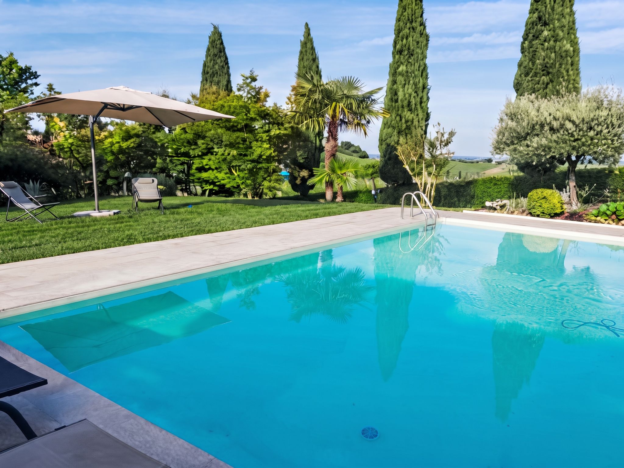 Villa Ca' del Vento – Piscine extérieure, photo 35 sur 46