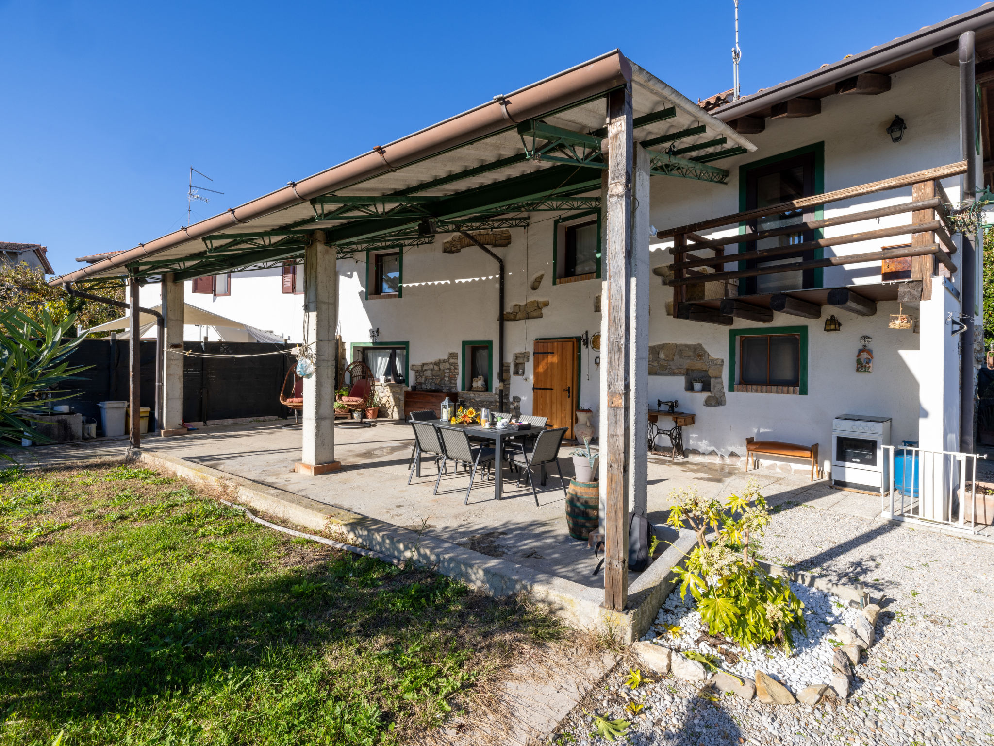 Ferienhaus mit umzäuntem Garten in Terzo d%$&Aquileia (Italien) und 2 Hunde erlaubt