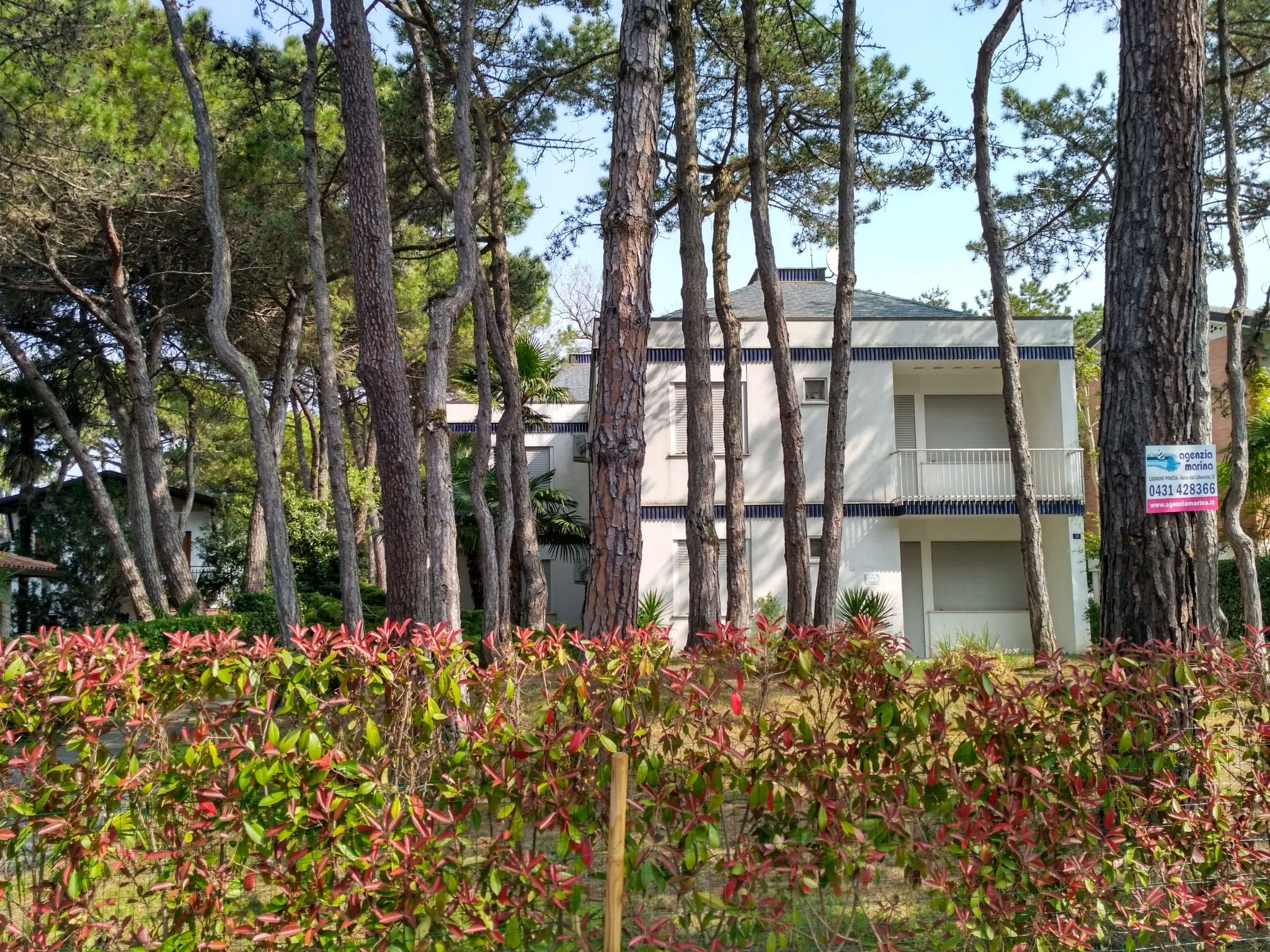 In der Villa Chiara - Buiten