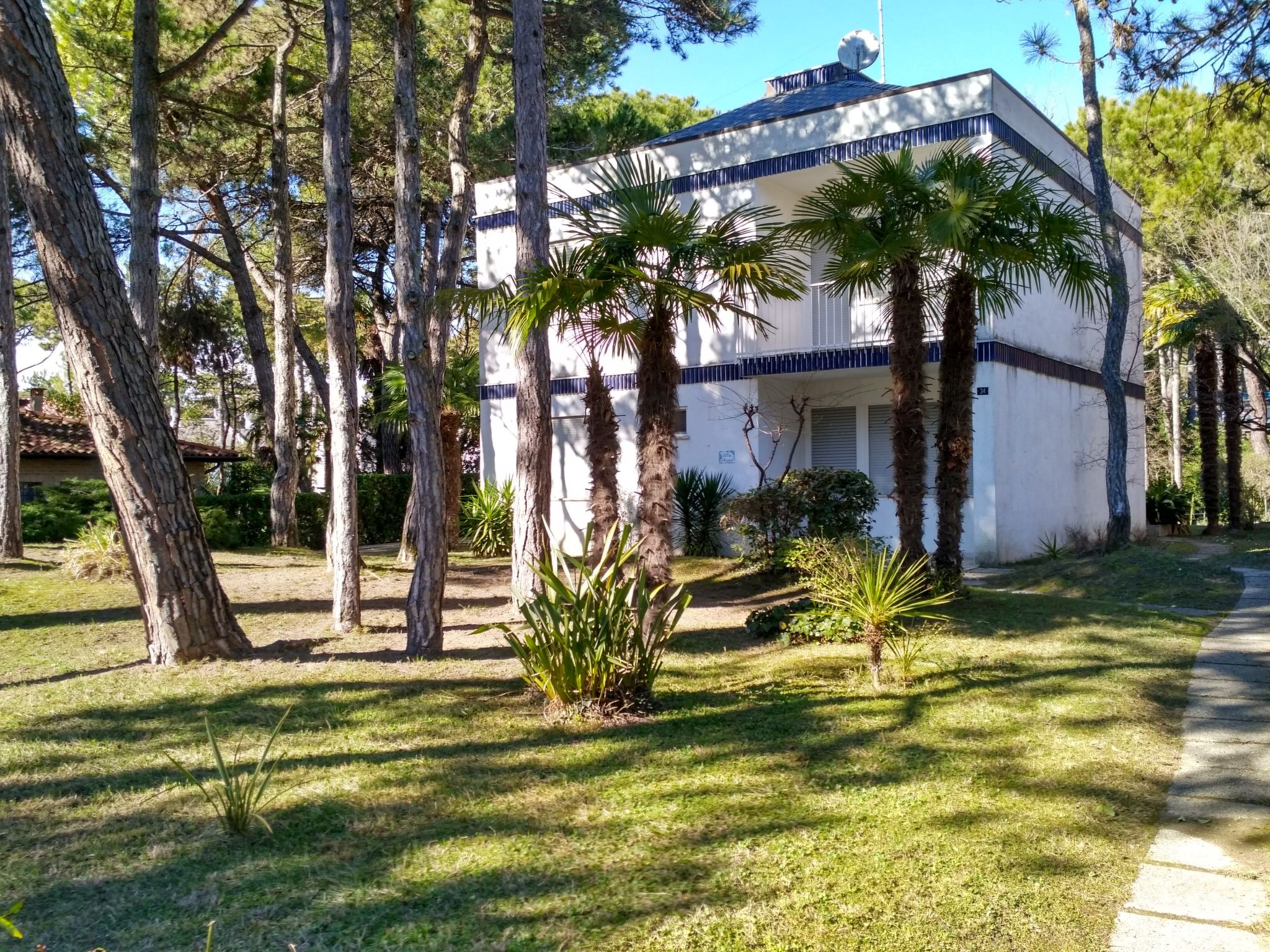 In der Villa Chiara - Buiten