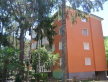 Knus appartement in Residenz Valgardena, 250m van zee in Lignano Pineta - thumbnail 6