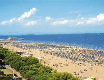 Knus appartement in Residenz Valgardena, 250m van zee in Lignano Pineta - thumbnail 1