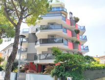 Residentie Katrina: Modern appartement op 600m van zee in Lignano Pineta - thumbnail 4
