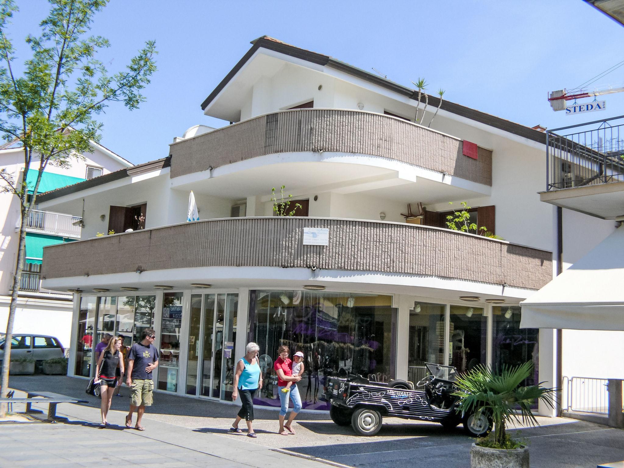 Wohnung im Zentrum von Lignano Sabb. "Maria 1 - Buiten