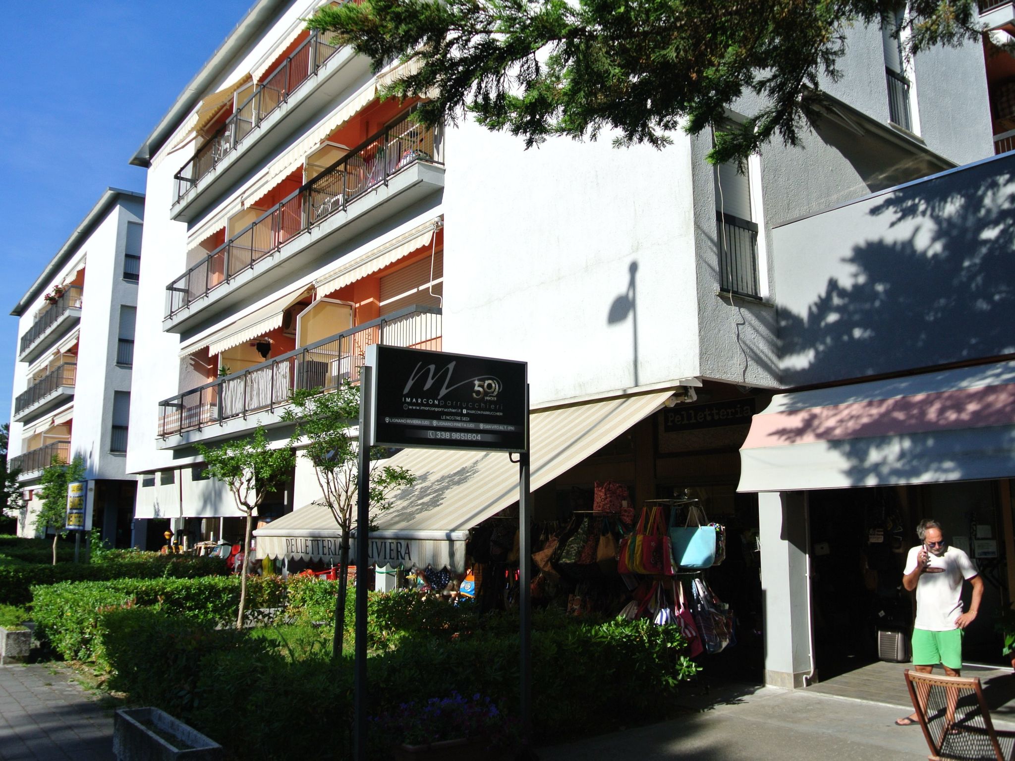 Südkreuz-Ferienwohnung 39 - Dehors