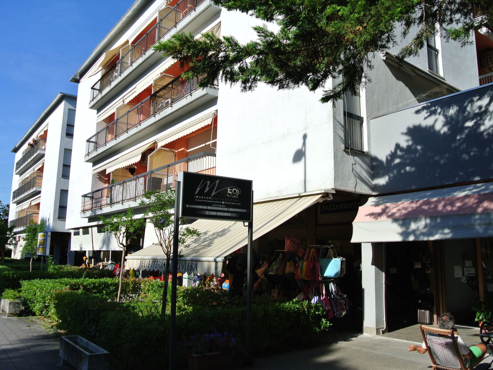 Südkreuz-Ferienwohnung 39 - Dehors