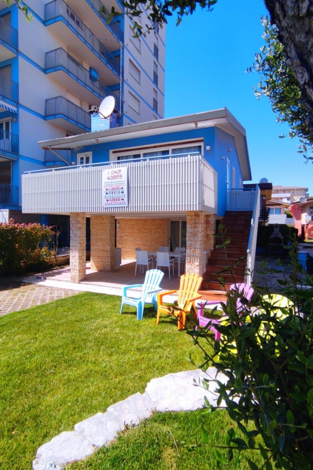 App. "Villa Miami B" mit Terrasse im Erdgeschoss Villa in Bibione