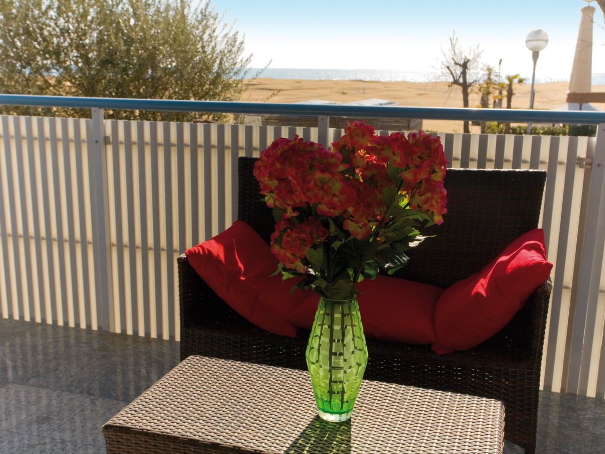 Wohnung "Villa Miami" mit Balkon im ersten Stock-Drinnen