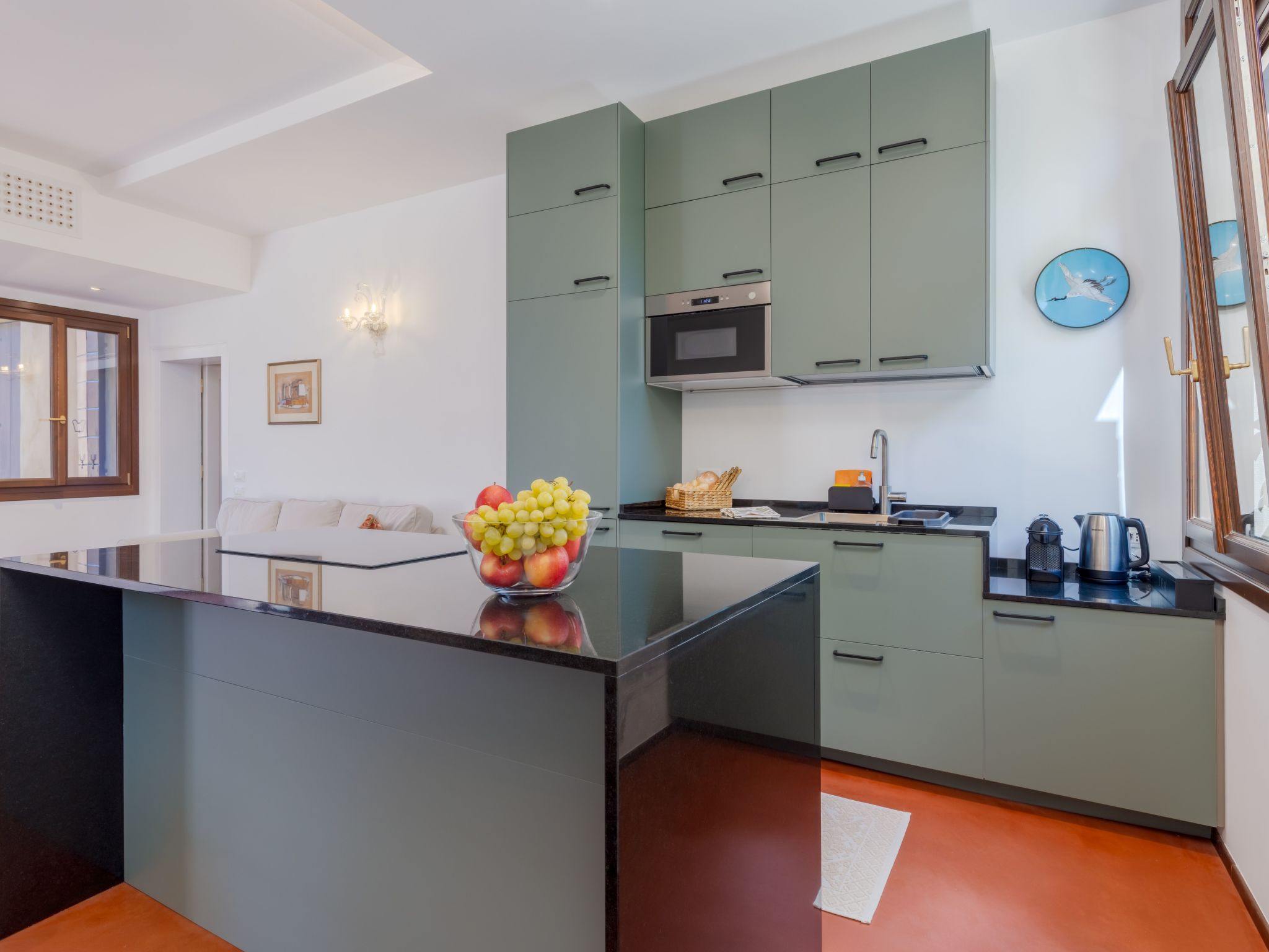 Casa dell'Aviatore große Gartenterrasse-Binnen