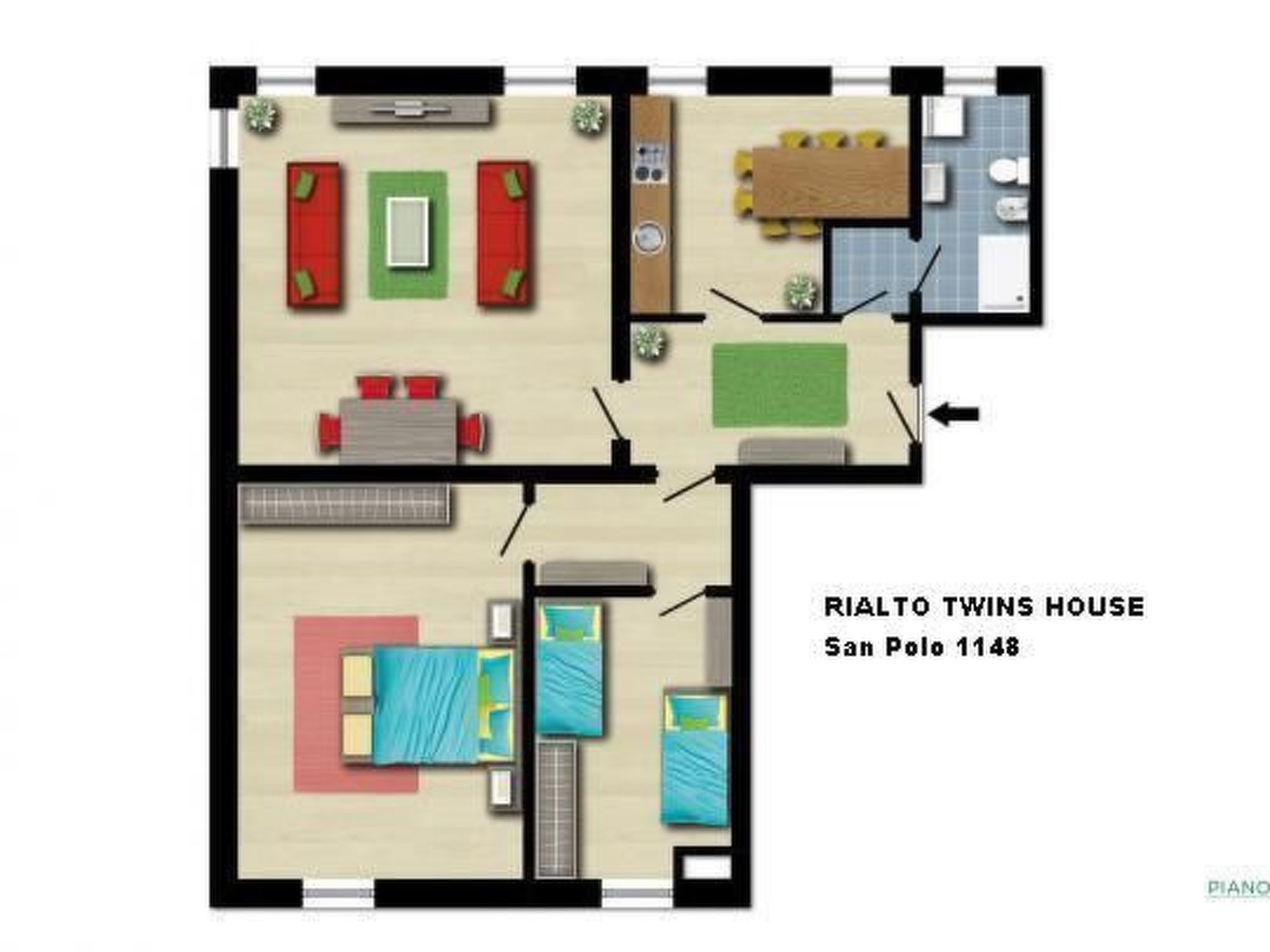 Photo of Im Zentrum von Venedig leben wie ein Venezianer.