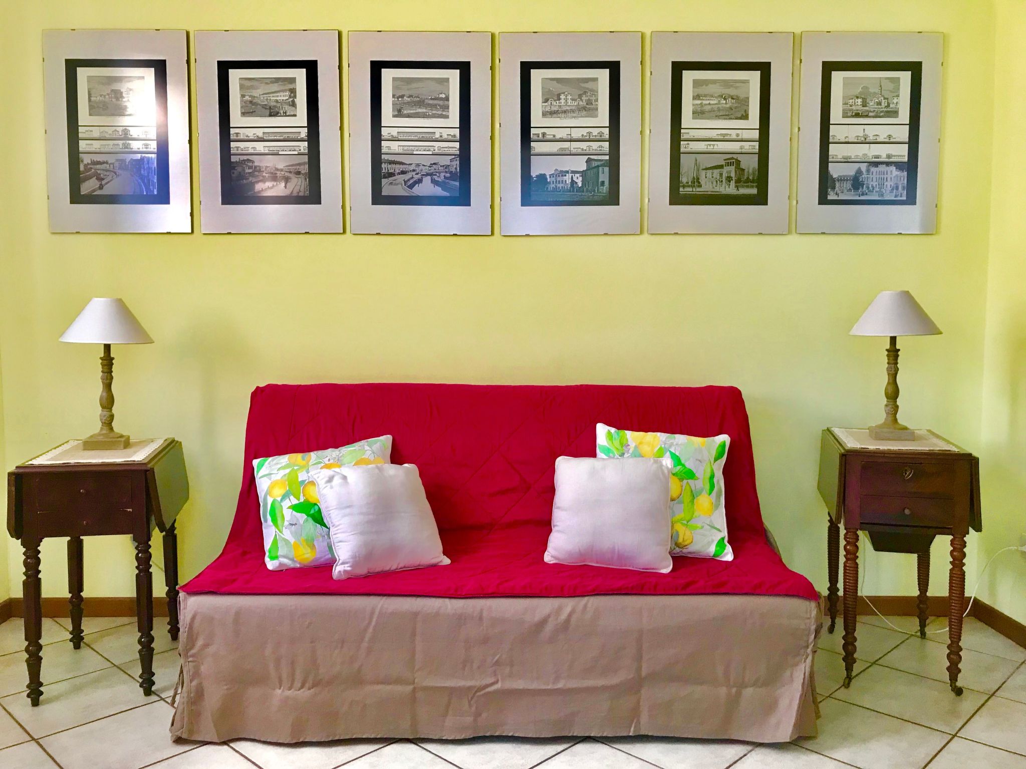 Elegante Wohnung in einer venezianischen Villa-Drinnen