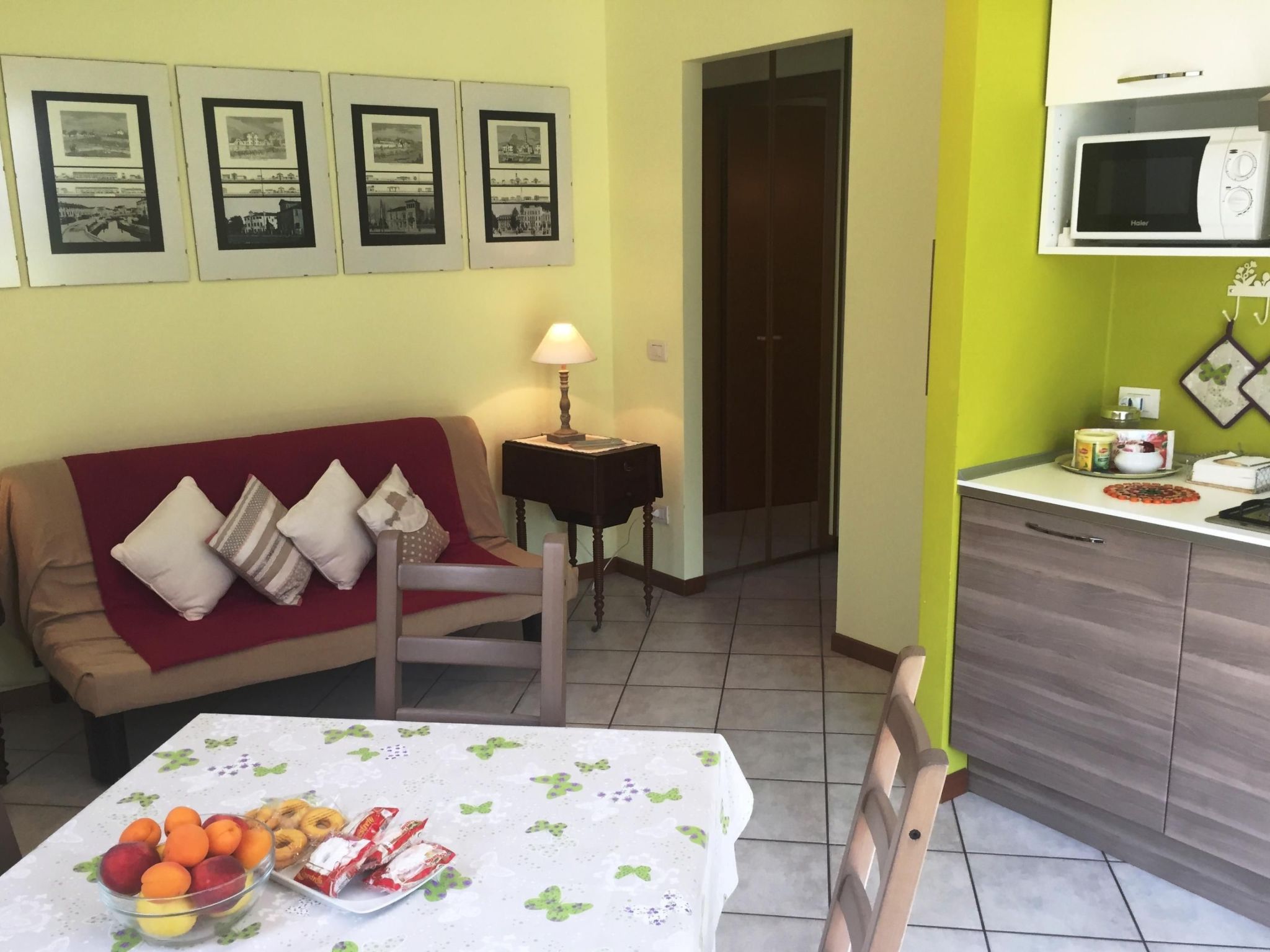 Elegante Wohnung in einer venezianischen Villa-Drinnen