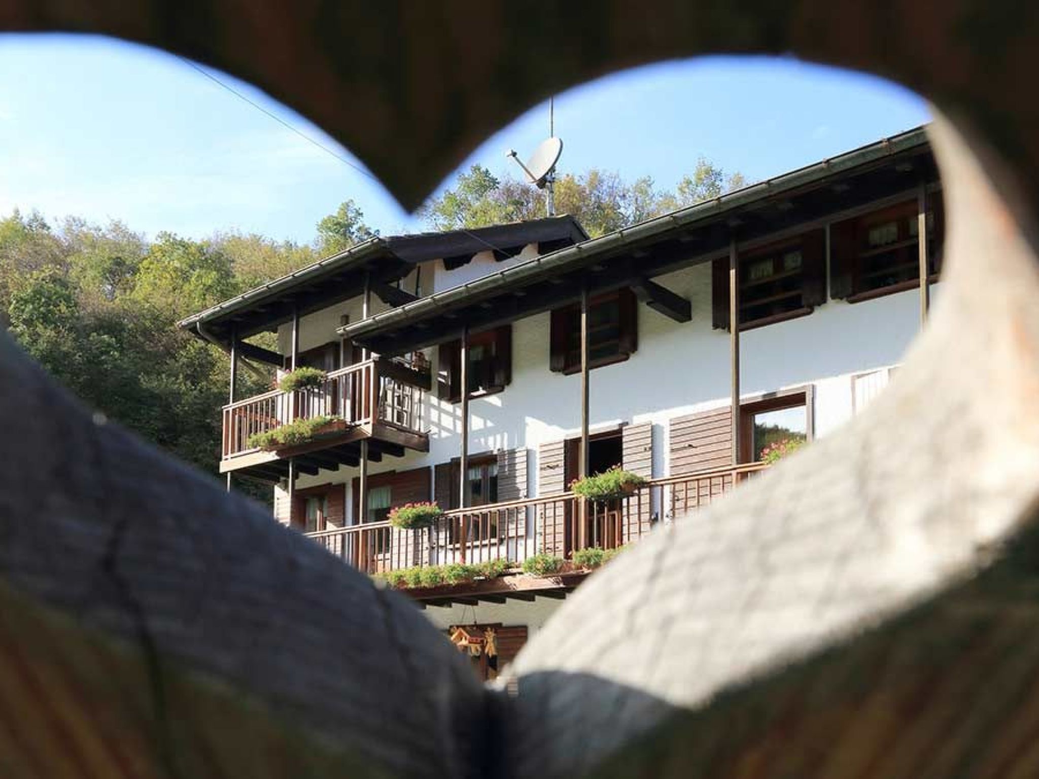 Duck's Cottage für einen Dolomitenurlaub-Buiten