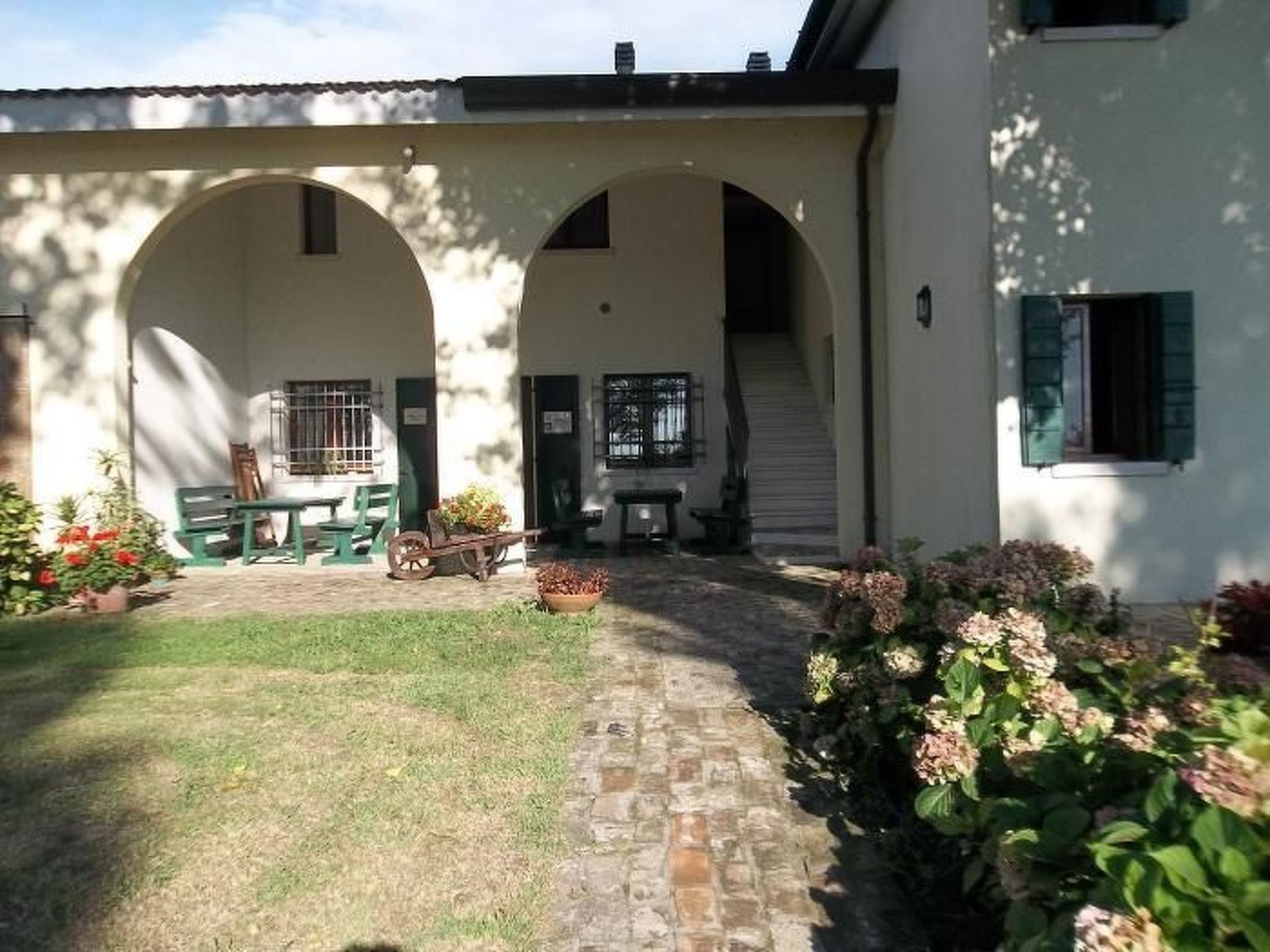 In Rosolina mit Grill und Garten-Buiten