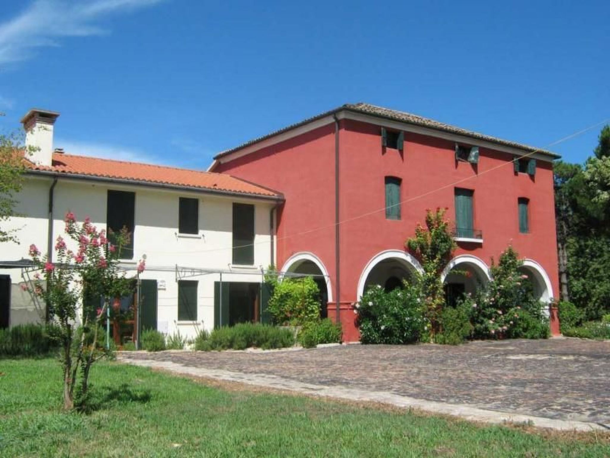 Appartement in Rosolina mit Garten und Grill-Buiten