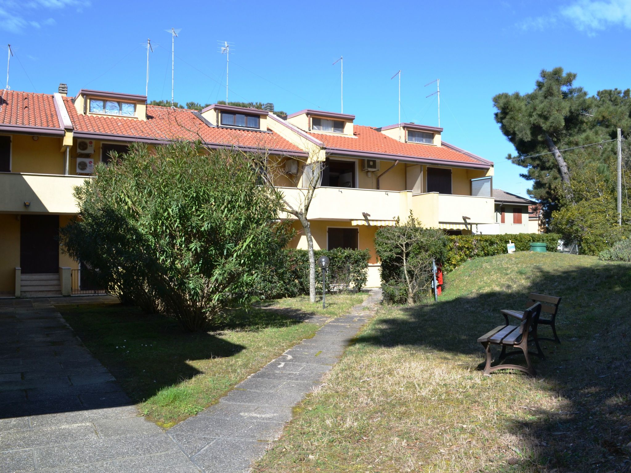 Vakantiehuis met omheinde tuin in Rosolina Mare (Italië) 1 hond is welkom