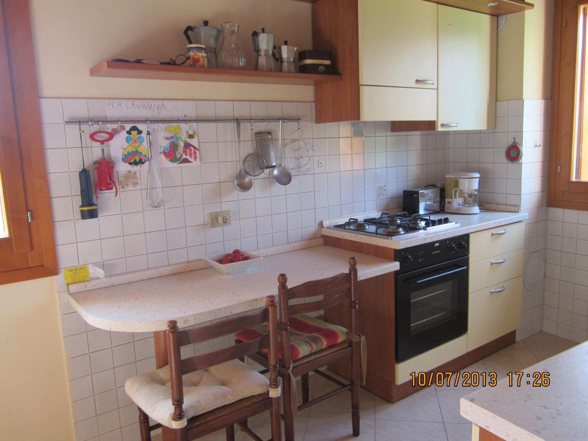 Freistehendes Ferienhaus in Posina mit Kleinem Garten und Panoramablick - Image-tags.info