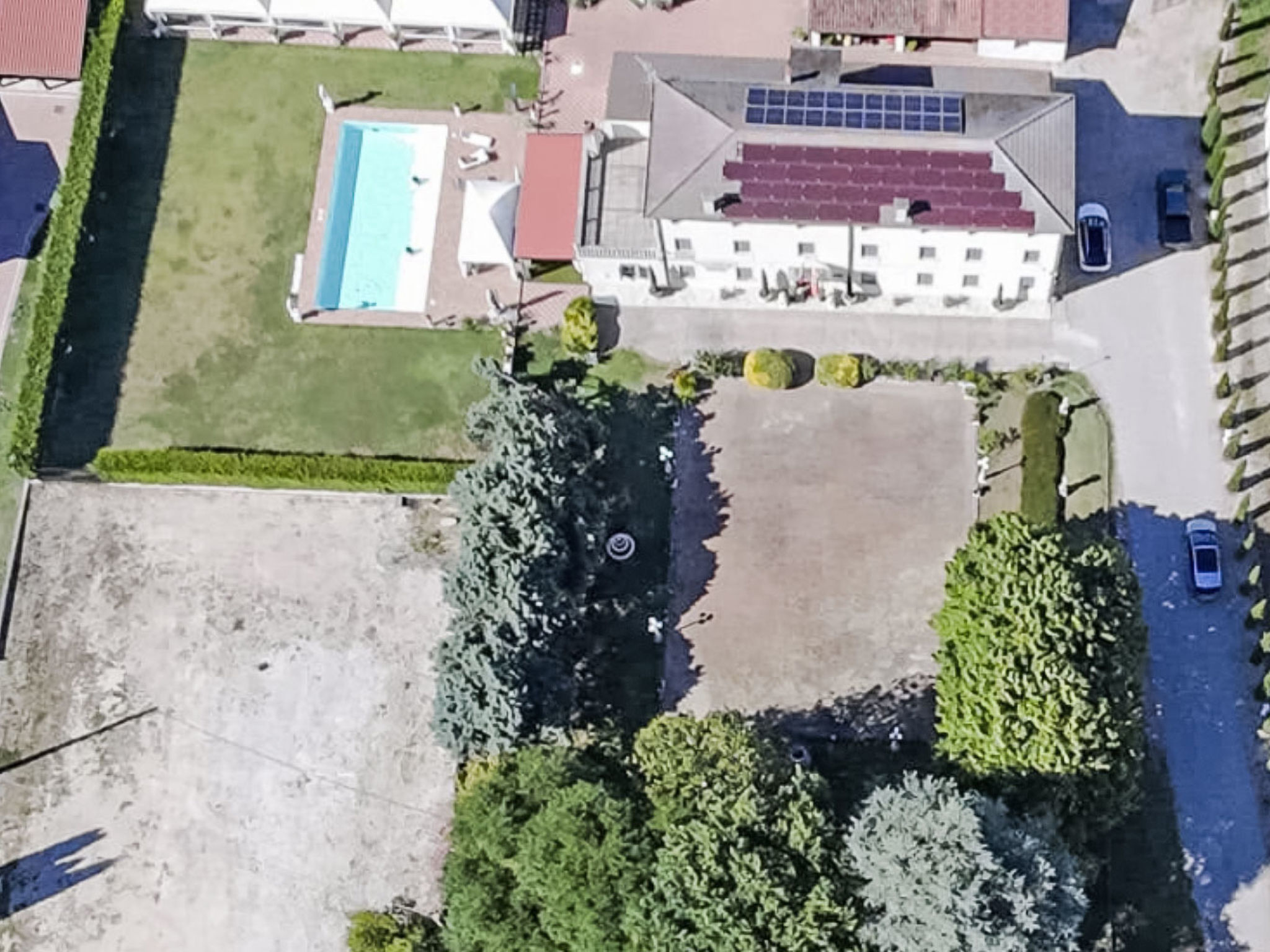 Tenuta "Villa Dalla Benetta" Pool - Wassermassage