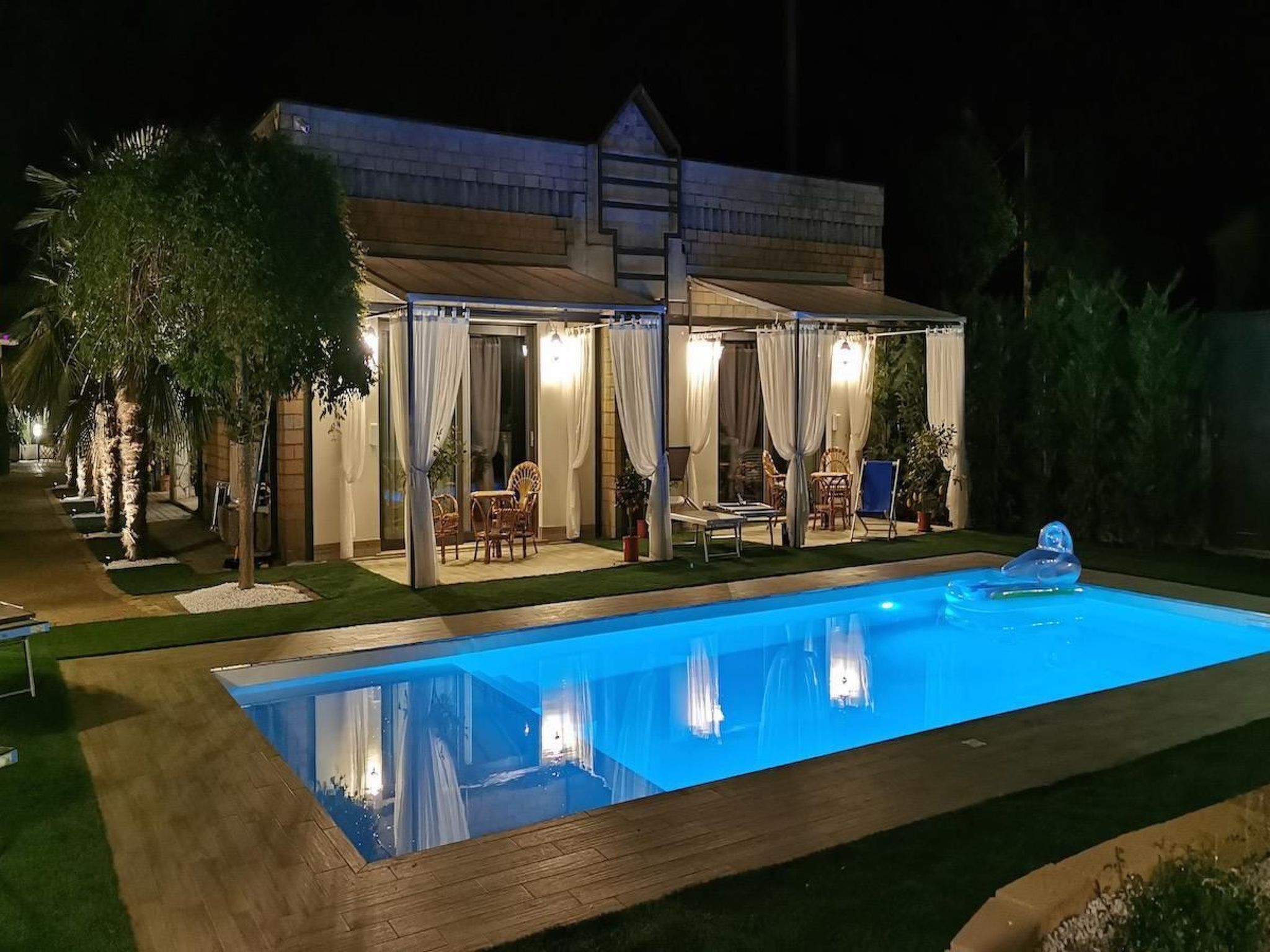 Vakantiehuis met privé zwembad in Castelbaldo (Italië) voor 10 personen