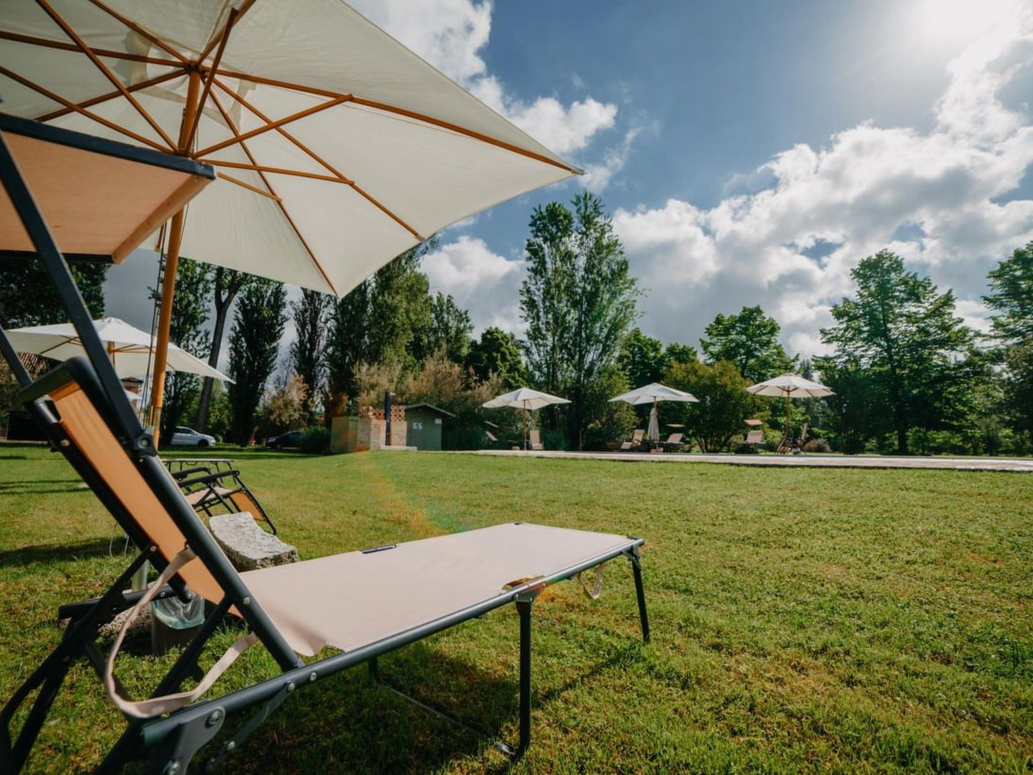 Villa mit Gemeinschaftspool zwischen Ferrara und Venezia — Terrace (3 of 18)
