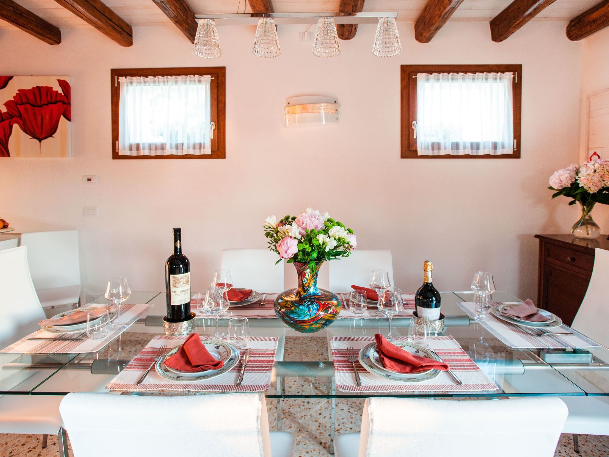 Brick House in Silea - Binnen