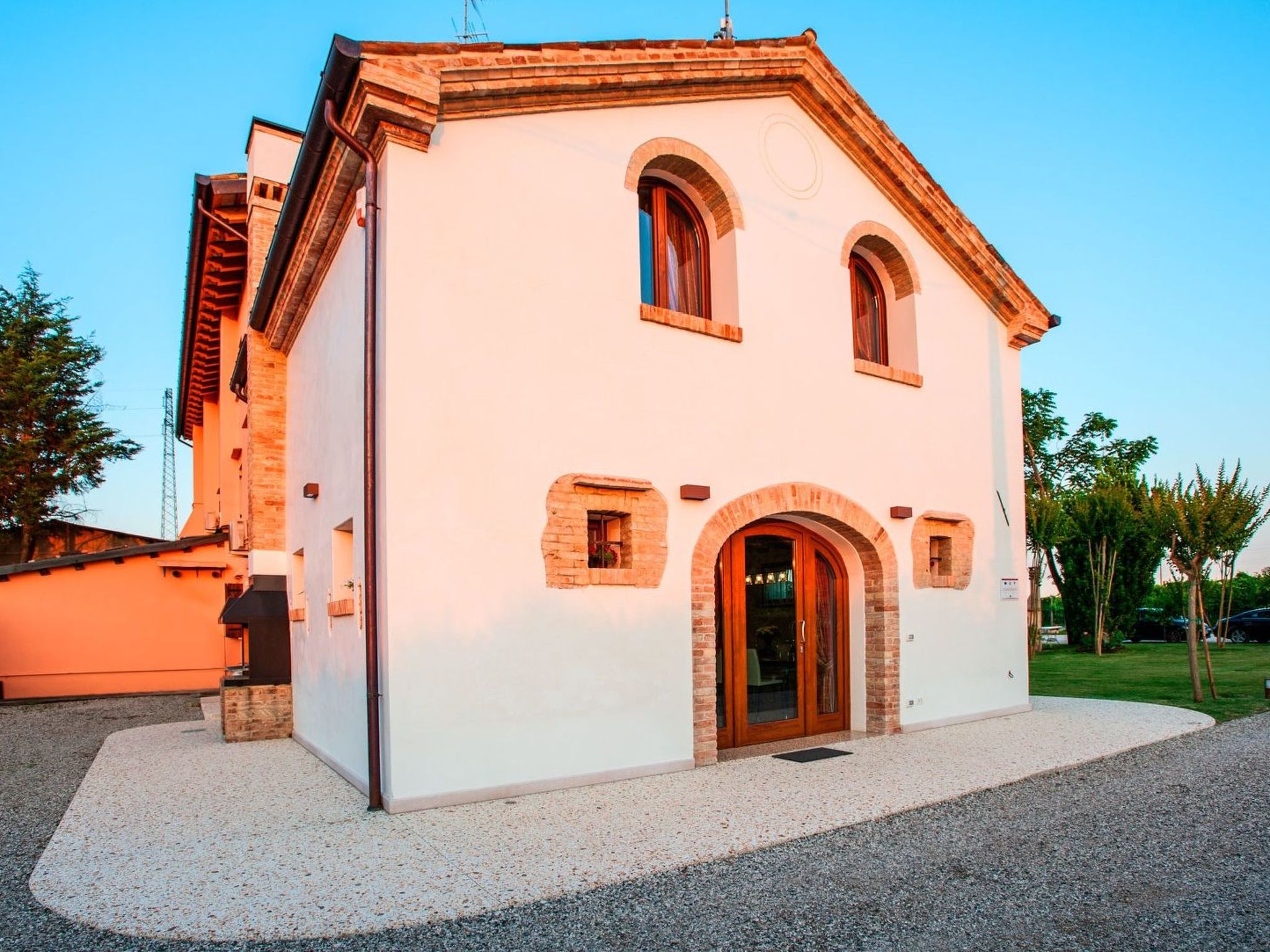 Brick House in Silea - Buiten