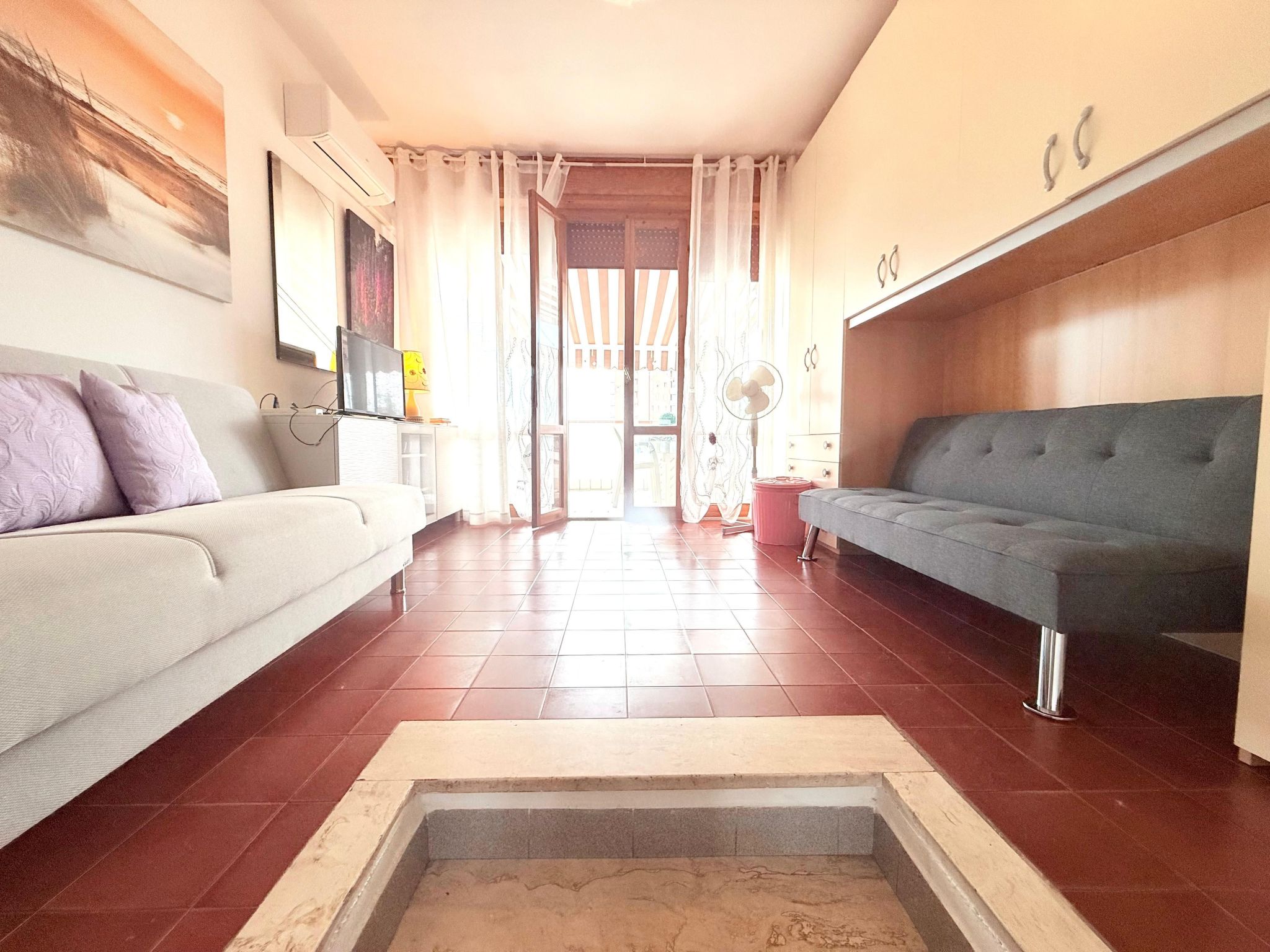 Hübsches Studio-Apartment 250 m vom Meer entfernt, direkt im Zentrum-Binnen