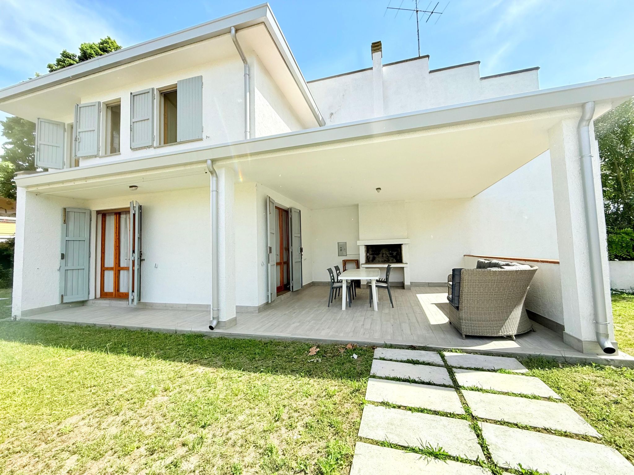 Head Villa mit großer Veranda, 2 Klima-Binnen