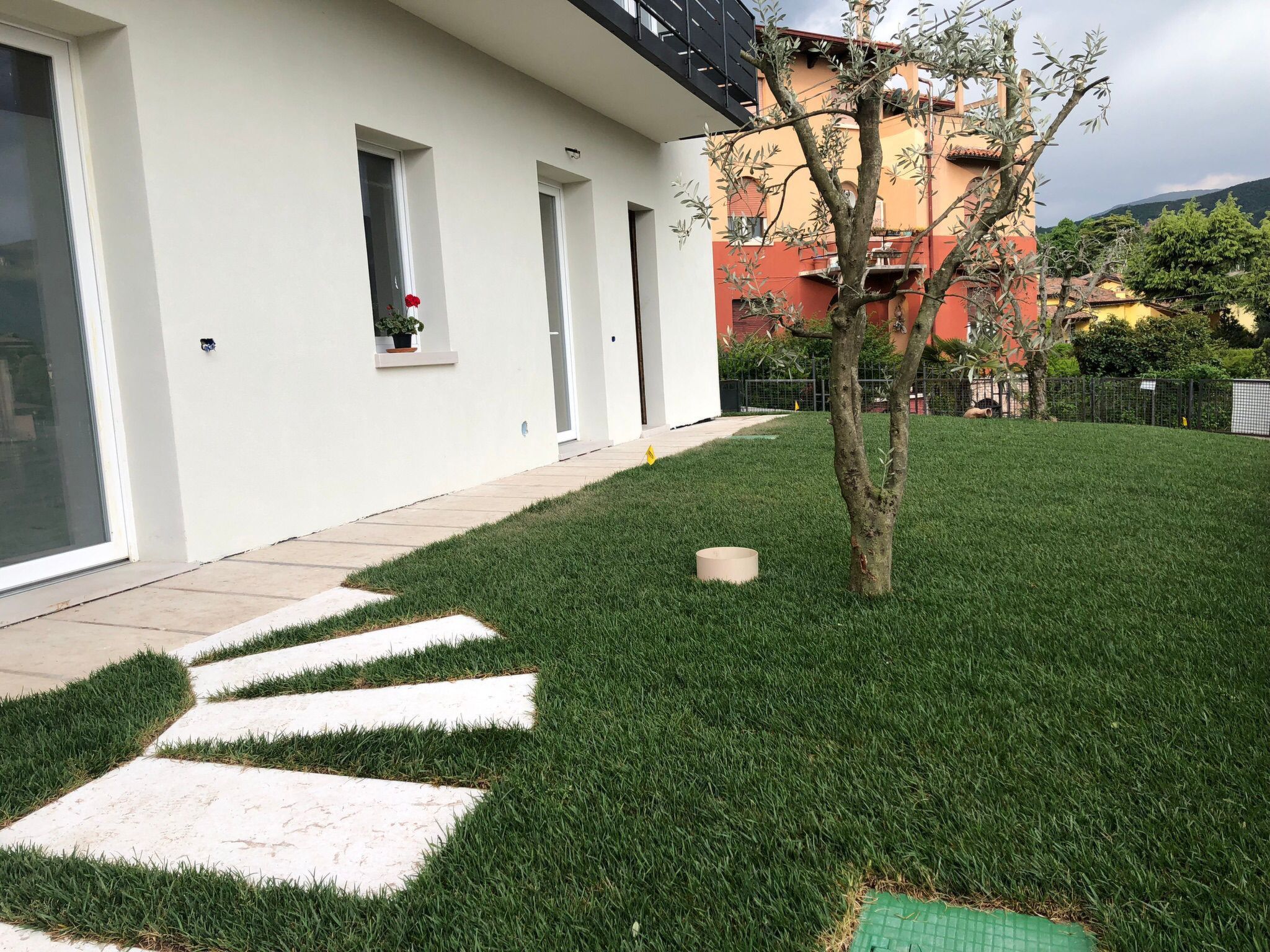 Wohnung in Caprino Veronese mit Garten-Binnen