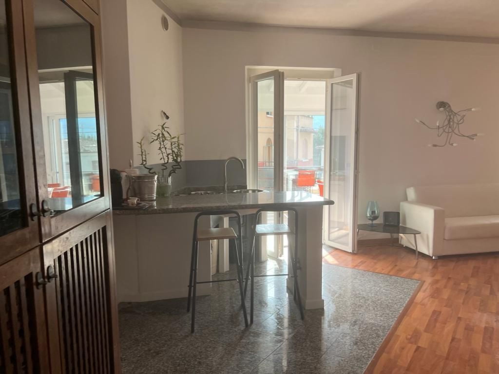 Wohnung in Caprino Veronese mit Garten-Binnen