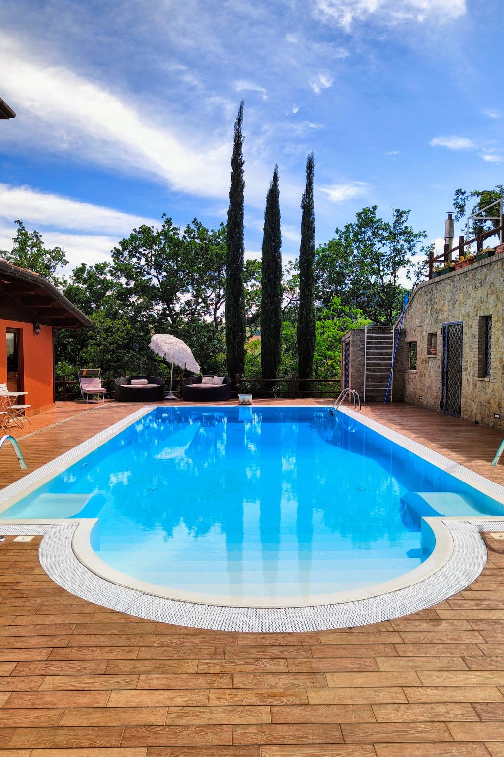 Vakantiehuis met privé zwembad in Montescudo (Italië) voor 4 personen