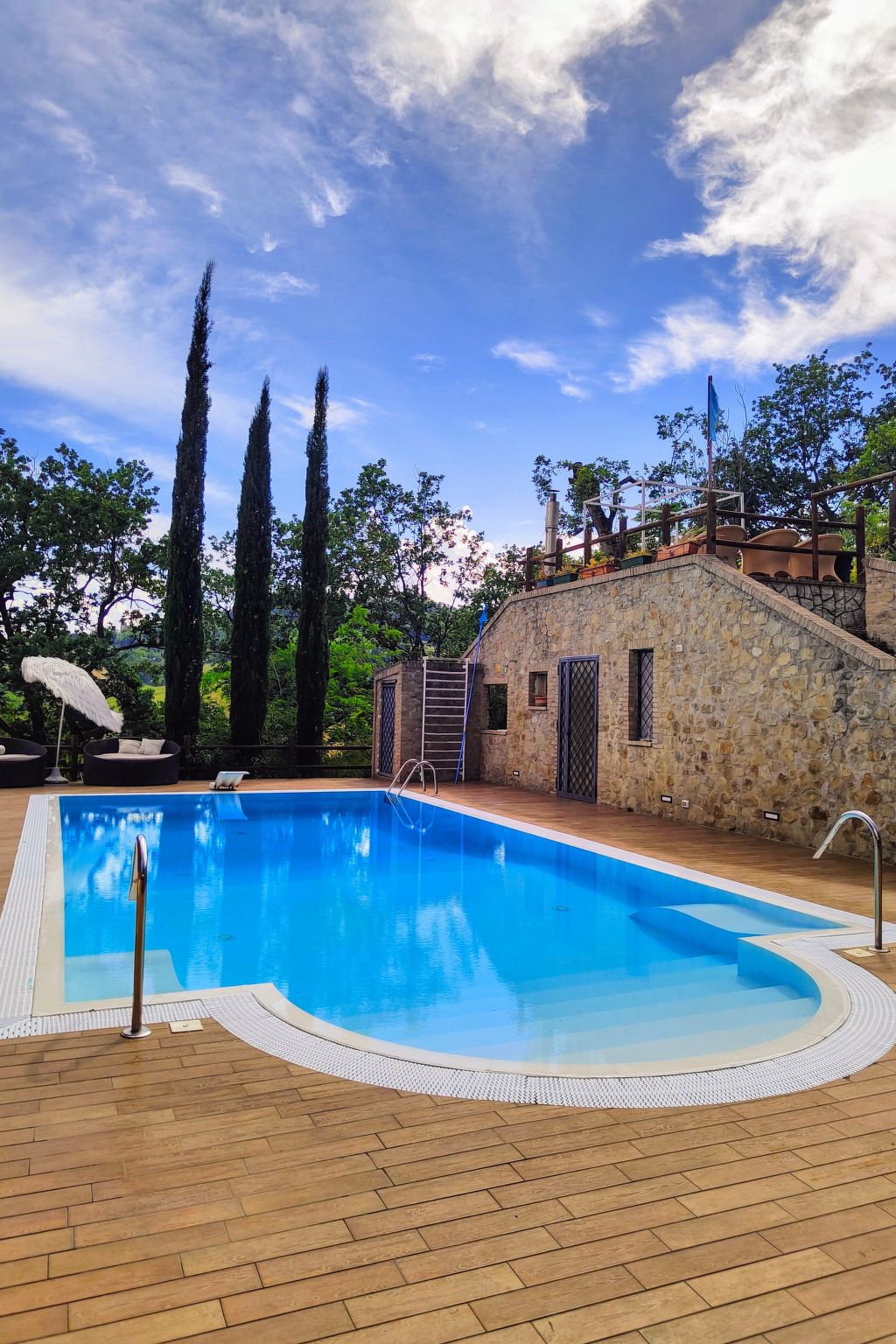 Landgut "TenutaQuarantaOlivi-Drinnen