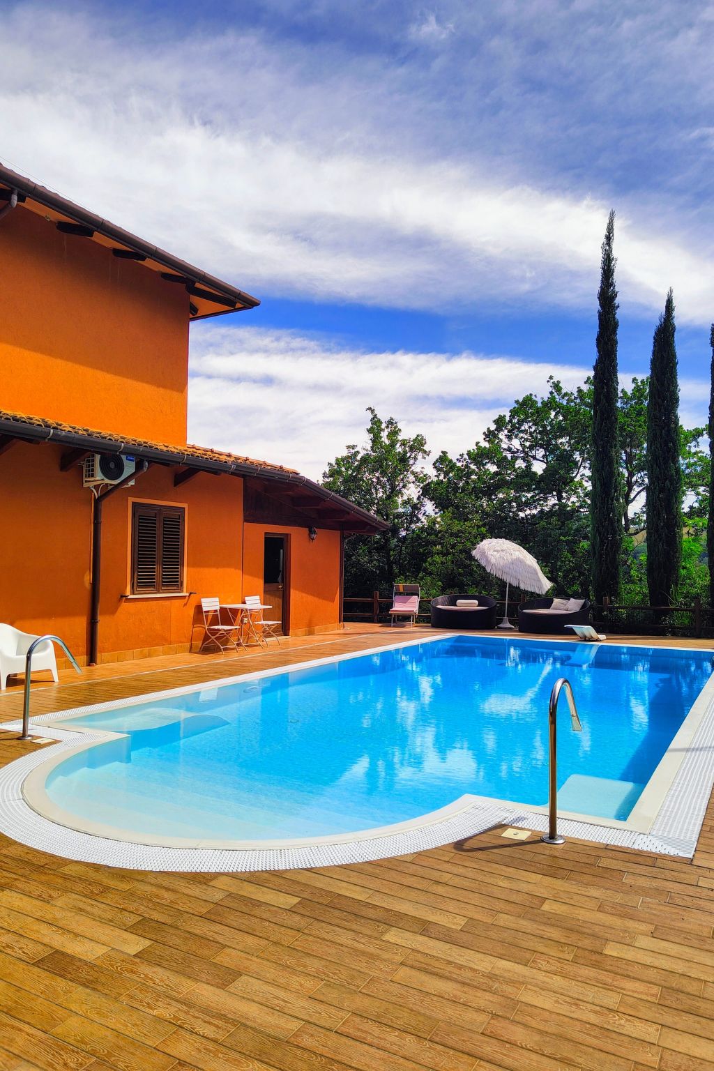 Landgut "TenutaQuarantaOlivi-Drinnen