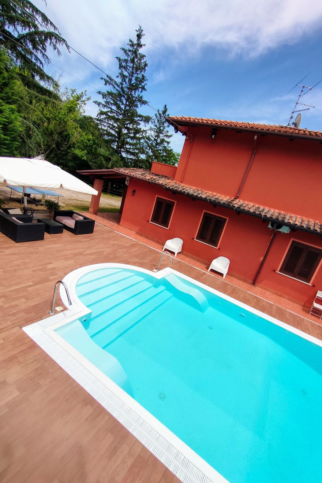 Landgut "TenutaQuarantaOlivi-Drinnen