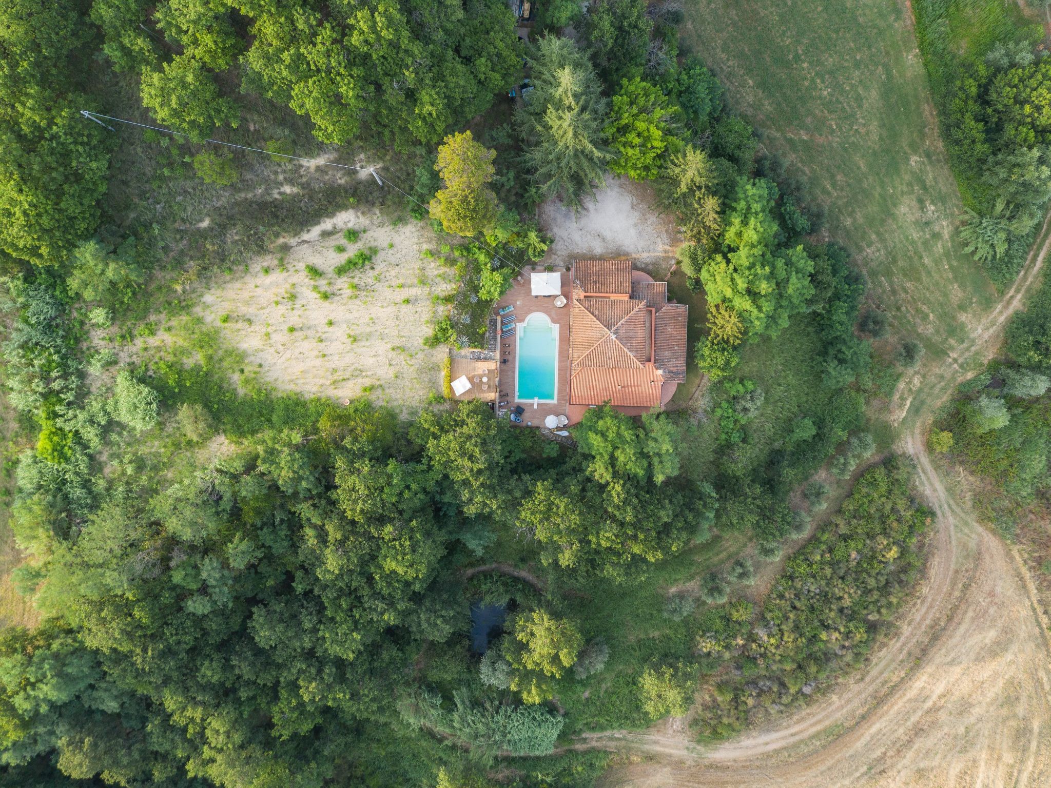 Landgut "TenutaQuarantaOlivi-Drinnen